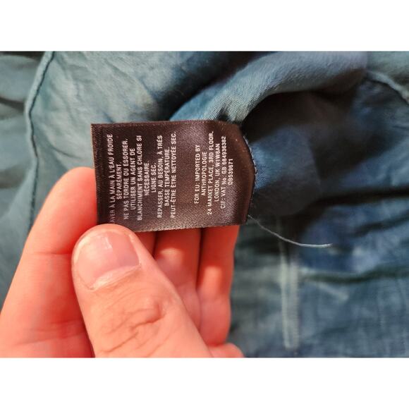 Anthropologie HD In Paris Carissa Dress Womens Size 10 P Bell Sleeve Shift - Picture 5 of 9